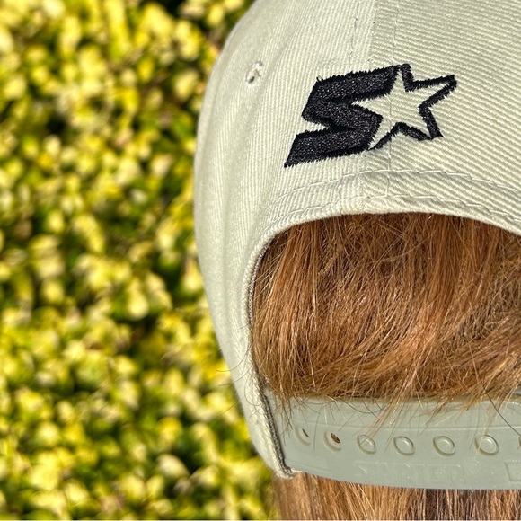 Vintage 90s Buffalo Sabres ⚔️ Starter snapback hat baseball cap NHL earth tones - Picture 7 of 16